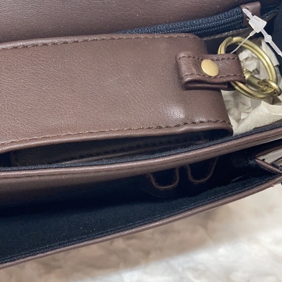 Faux Leather Crossbody                     Style #40027 - Picture 7 of 9